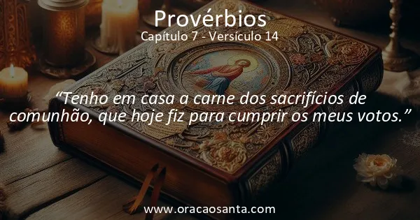 Provérbios 7:14