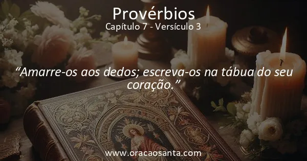Provérbios 7:3
