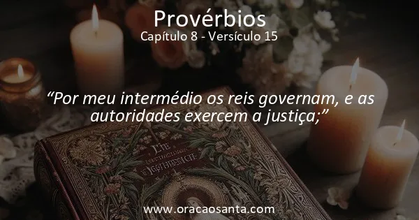 Provérbios 8:15