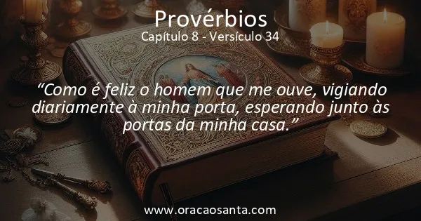 Provérbios 8:34