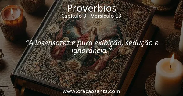 Provérbios 9:13