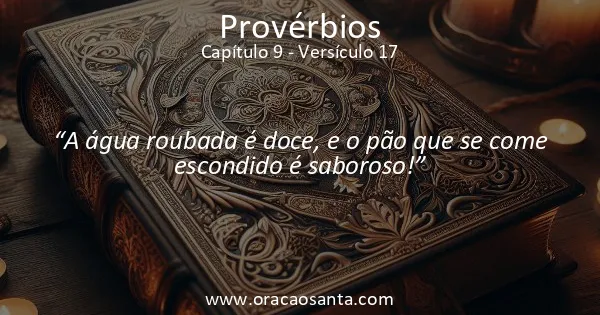 Provérbios 9:17
