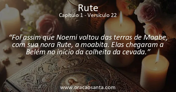Rute 1:22