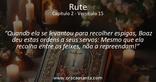 Rute 2:15