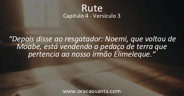 Rute 4:3