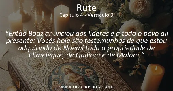Rute 4:9