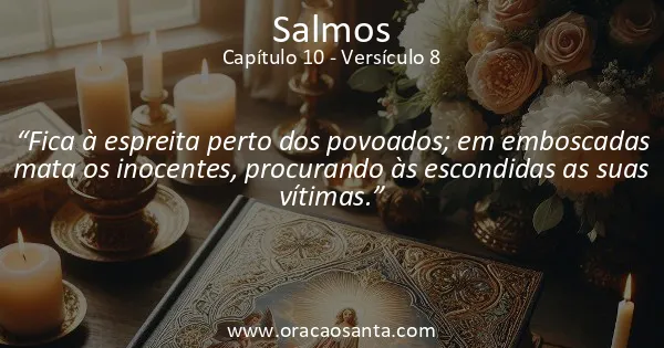 Salmos 10:8
