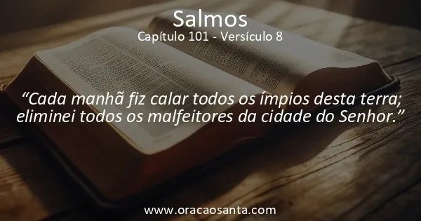 Salmos 101:8