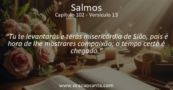 Salmos 102:13