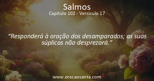 Salmos 102:17