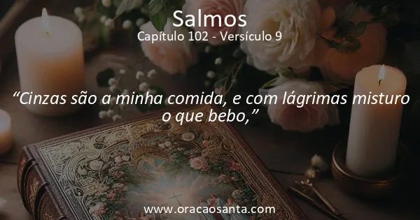 Salmos 102:9