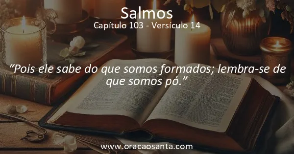 Salmos 103:14