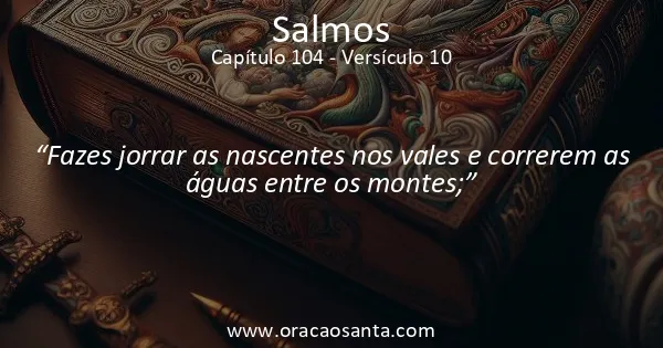 Salmos 104:10