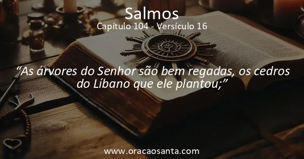 Salmos 104:16