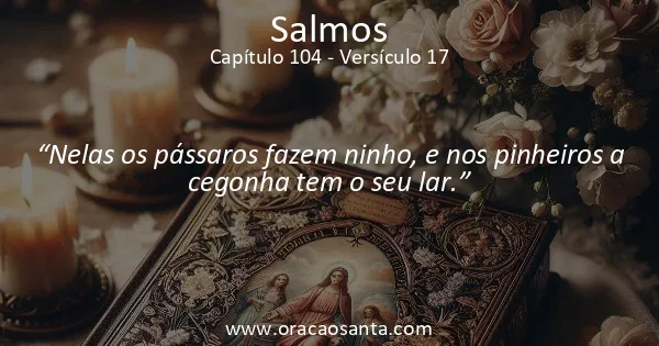 Salmos 104:17