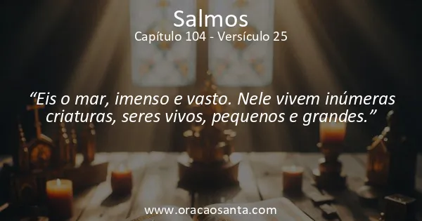 Salmos 104:25