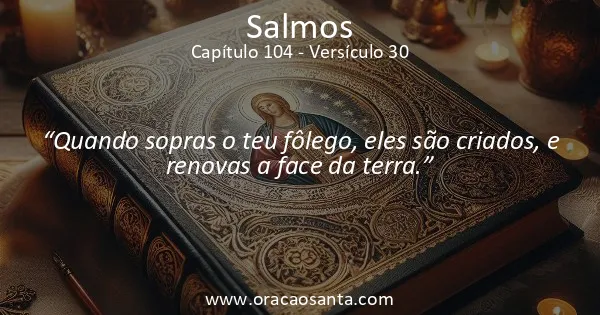 Salmos 104:30