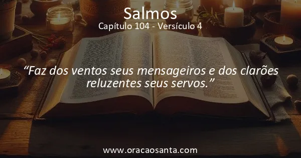 Salmos 104:4