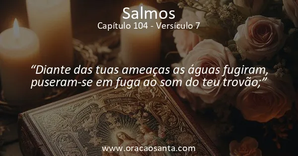 Salmos 104:7