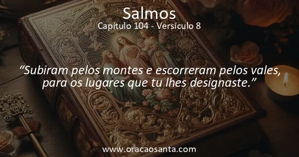 Salmos 104:8