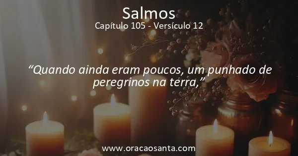 Salmos 105:12