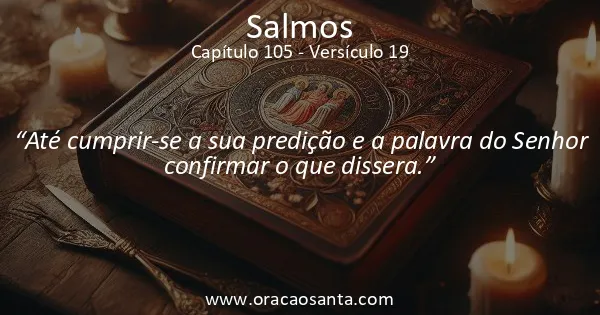 Salmos 105:19