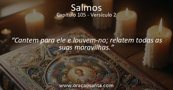 Salmos 105:2