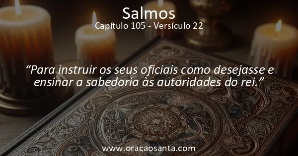 Salmos 105:22
