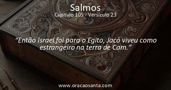 Salmos 105:23