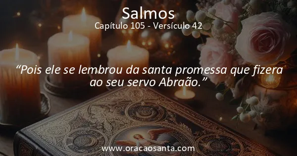 Salmos 105:42