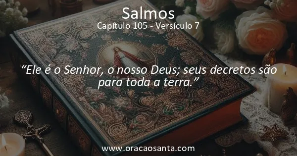 Salmos 105:7