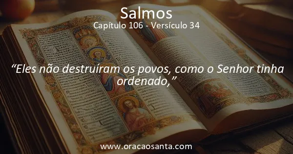 Salmos 106:34