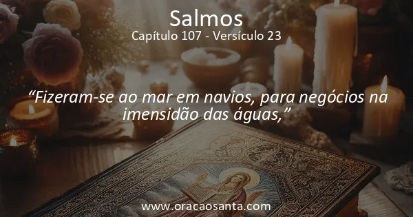 Salmos 107:23