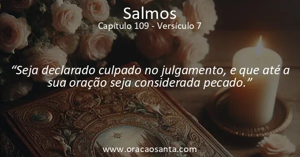 Salmos 109:7