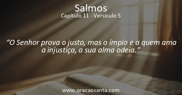 Salmos 11:5