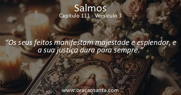 Salmos 111:3