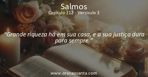 Salmos 112:3