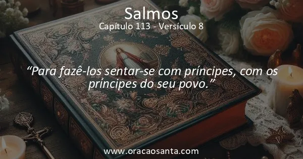 Salmos 113:8
