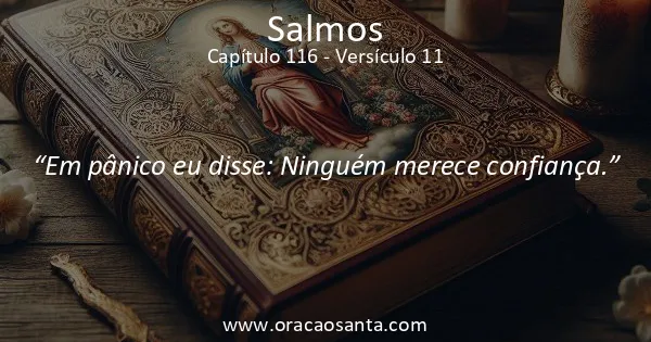 Salmos 116:11