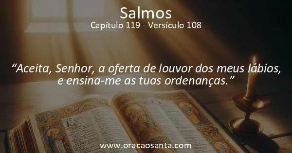 Salmos 119:108
