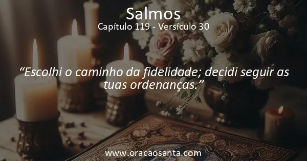 Salmos 119:30