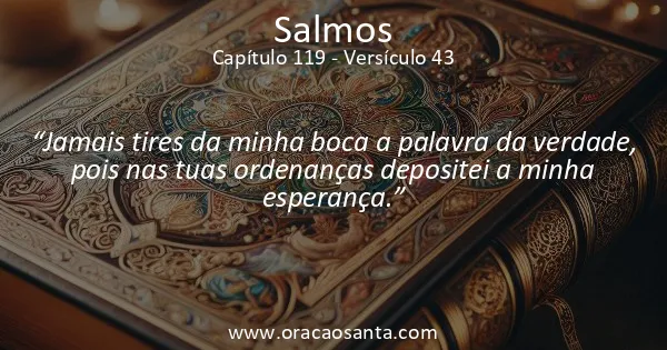 Salmos 119:43
