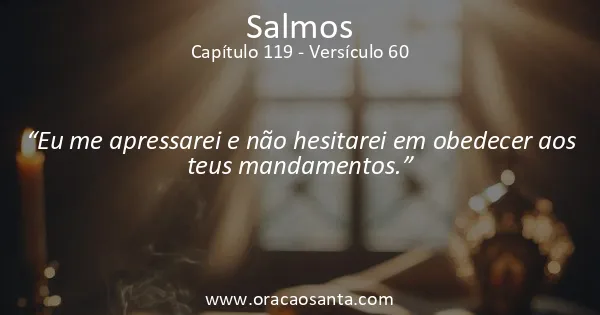 Salmos 119:60