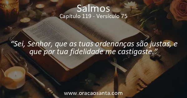 Salmos 119:75