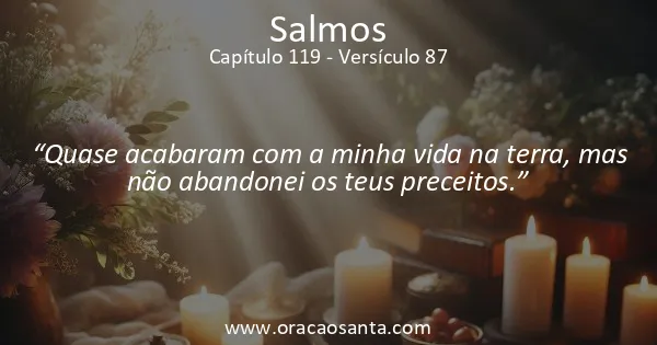 Salmos 119:87