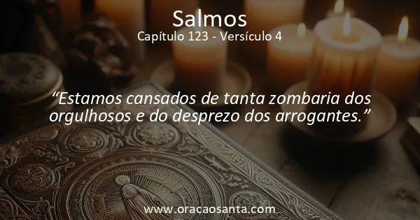 Salmos 123:4