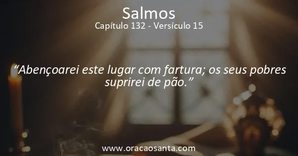 Salmos 132:15