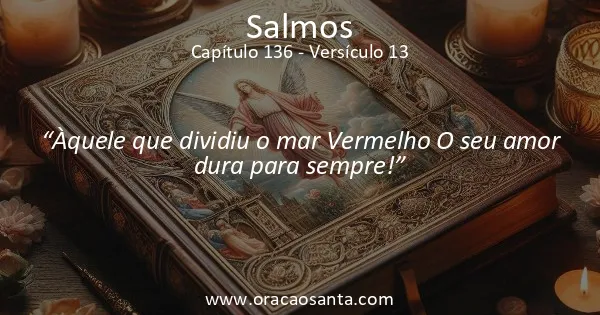 Salmos 136:13