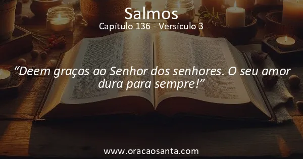 Salmos 136:3