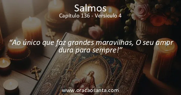 Salmos 136:4
